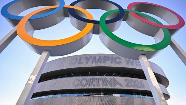 In der Santagiulia Ice Hockey Arena in Mailand finden bereits Wettkämpfe statt. © APA/afp / JULIEN DE ROSA