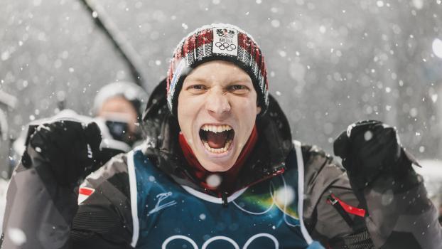 Jan Hörl ist Olympiasieger. © APA / EXPA/ JFK
