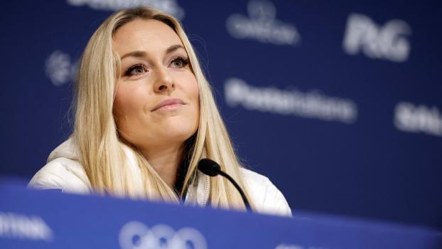Lindsey Vonn setzt alles auf eine Karte. © APA/afp / ODD ANDERSEN