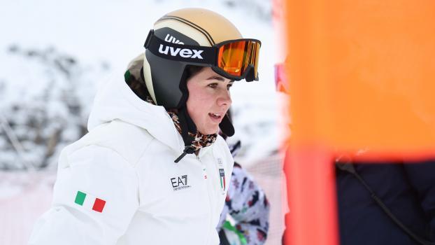 Nadia Delago, Ski-Ass aus Wolkenstein. © Pentaphoto