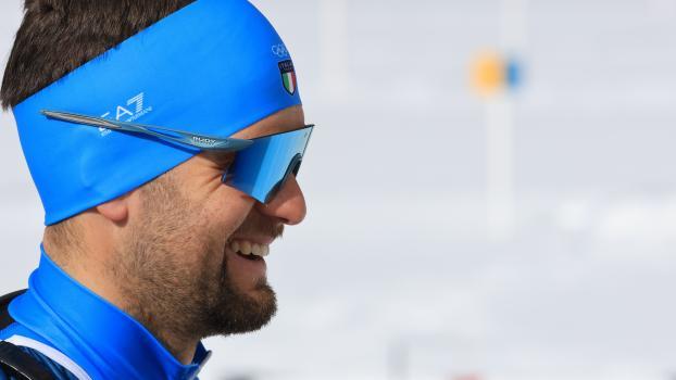 Patrick Braunhofer strahlte in Antholz von einem Ohr zum anderen.