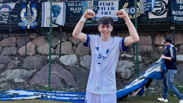 Raphael Unterthurner schoss Obermais zum Heimsieg. © FCO/Social Media