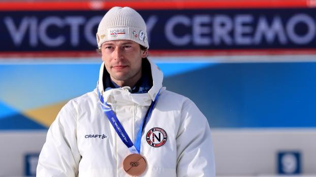 Sturla Holm Laegreid sorgte mit seinen Aussagen für großes Aufsehen. © ANSA / PIERRE TEYSSOT