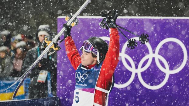 Svancer wusste im Ziel, dass das reichen könnte. © APA / EXPA/ JOHANN GRODER