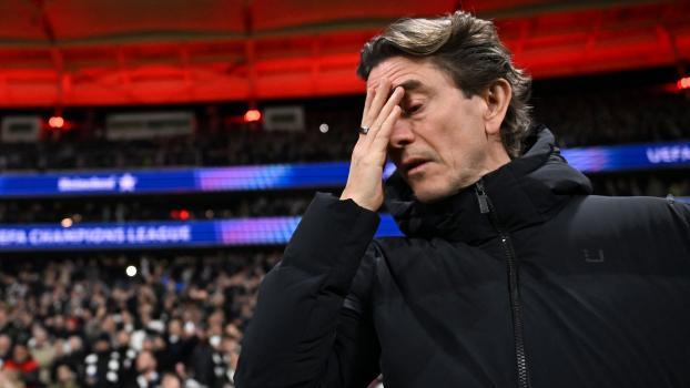 Thomas Frank's time at Tottenham is already over. © APA/afp / KIRILL KUDRYAVTSEV