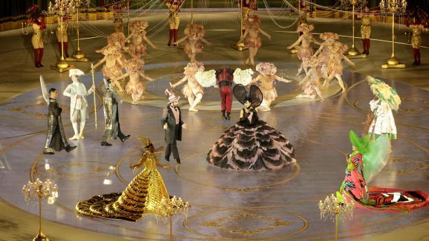 L'art et la culture à l'honneur&nbsp;: la cérémonie de clôture des Jeux olympiques s'est déroulée, entre autres, dans l'amphithéâtre de Vérone. © ANSA / ROBERT GHEMENT