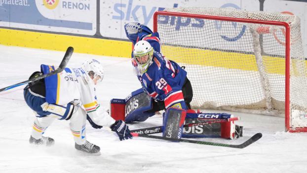 Colin Furlong & Co. fordern Cortina heraus. © Max Pattis