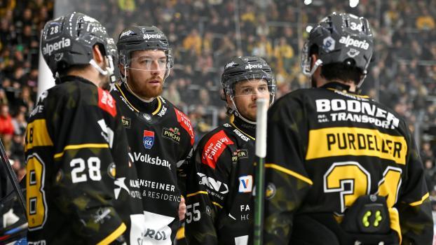 Die Pusterer Cracks kämpfen um den zweiten Halbfinalsieg. © Iwan Foppa / HC Pustertal