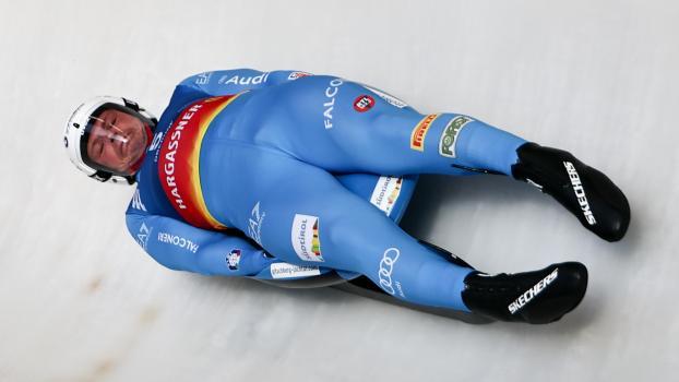 Dominik Fischnaller belegte den zweiten Rang. © ANSA / FILIP SINGER