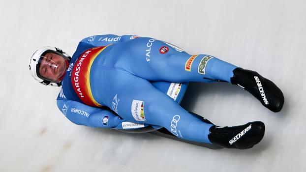 Dominik Fischnaller hat sich im zweiten Durchgang nach vorne gekämpft. © ANSA / FILIP SINGER