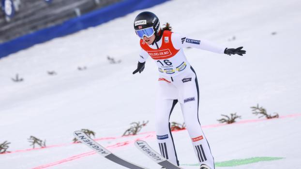 Eirin Maria Kvandal hat am Sonntag gewonnen. © ANSA / Trond R Teigen