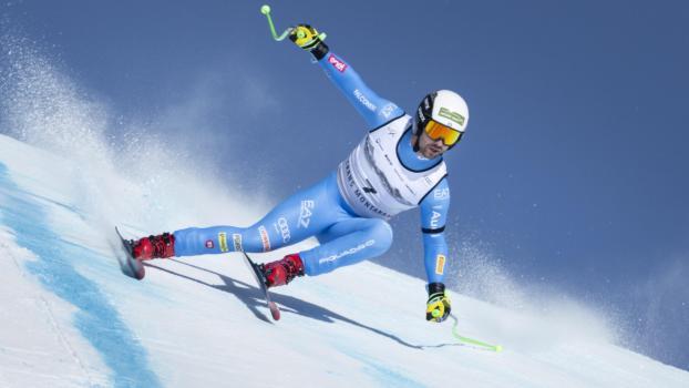 Florian Schieder zählte im ersten Training zu den Schnellsten. © ANSA / JEAN-CHRISTOPHE BOTT