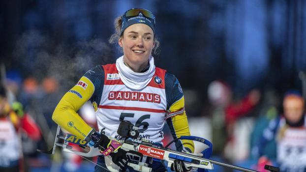 Hanna Öberg initiated the Swedish victory. © ANSA / Kimmo Penttinen