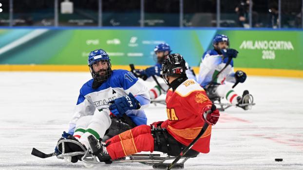 Italien (in blau-weiß) kassierte gegen China eine Klatsche. © Gennaro Masi-GMT CIP