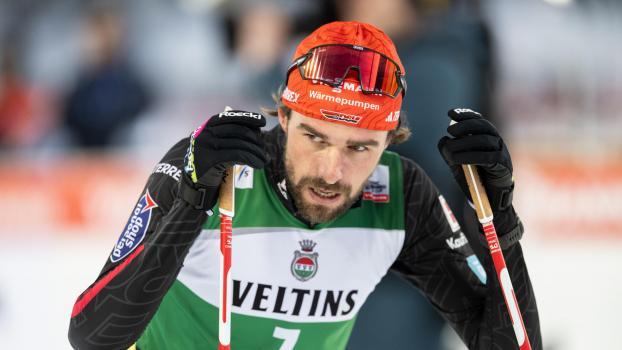 Johannes Rydzek hat Schluss gemacht. © ANSA / JUSSI ESKOLA