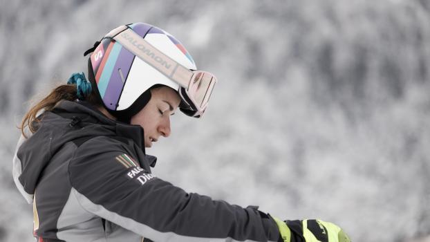 Marta Bassino meldete sich zurück.