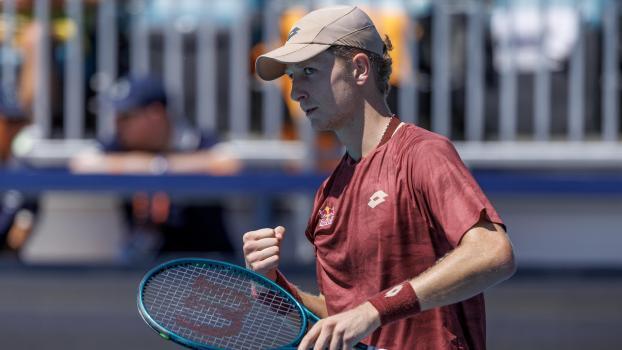 Martin Landaluce has reached the quarterfinals. © ANSA / CRISTOBAL HERRERA-ULASHKEVICH