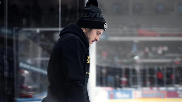 Matthias Mantinger, forward for HC Pustertal. © HC Pustertal