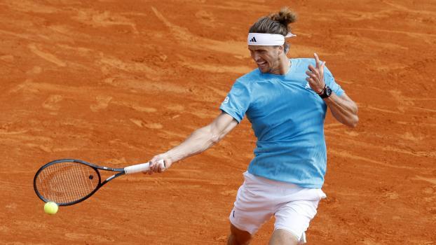 Alexander Zverev will ins Finale. © ANSA / SEBASTIEN NOGIER