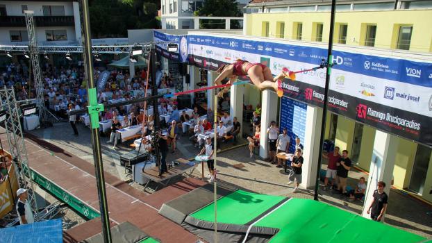 Am 31. Juli findet das Stabhochsprungmeeting in Schlanders statt. © Sportissimus