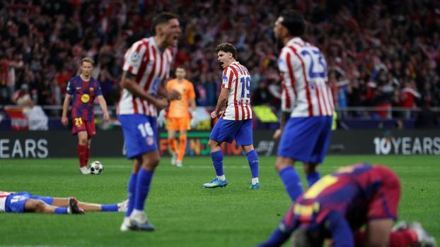 Atlético Madrid steht erstmals seit 2017 wieder im Halbfinale der UEFA Champions League. © APA/afp / THOMAS COEX