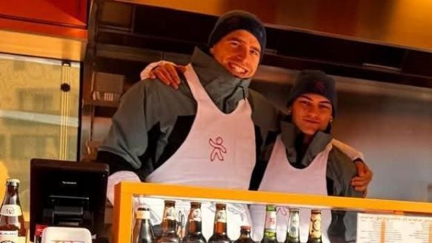 Davide Schiavone (links) will zur WM.