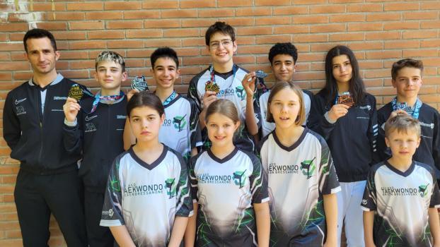 Der ASV Taekwondo Brixen hat bei einem interregionalen Turnier abgeräumt. © ASV Taekwondo Brixen