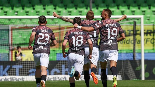 Der FC Südtirol ging in Cesena früh in Führung.