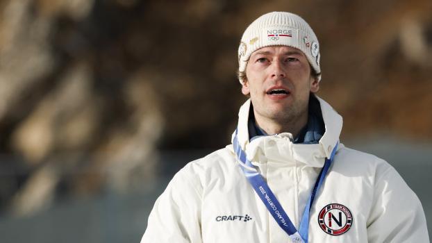 Ein Biathlon-Champion sorgt für Aufsehen. © AFP / ODD ANDERSEN