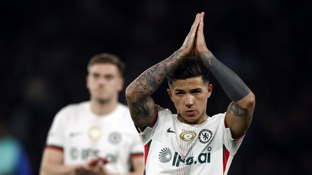 Enzo Fernández wurde aus dem Kader geworfen. © ANSA / YOAN VALAT