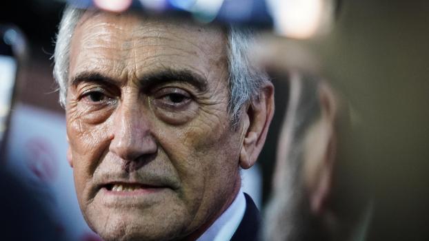 Gabriele Gravina ist nicht mehr FIGC-Präsident. © ANSA / CESARE ABBATE / Z55