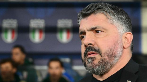 Gennaro Gattuso soll zurzeit bleiben, eine Zukunft mit ihm als Nationaltrainer scheint aber nicht sehr realistisch zu sein. © APA/afp / ALBERTO PIZZOLI