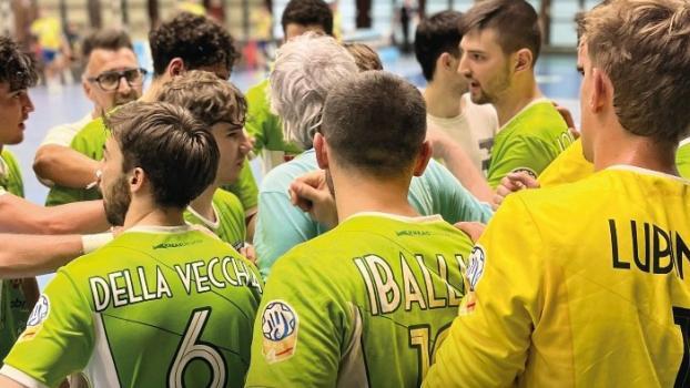 Großer Jubel bei den Brixner Handballern.
