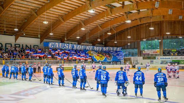 Im Latscher IceForum findet auch dieses Jahr wieder der Vinschgau Cup statt. © Johannes TRAUB / JT-Presse.de / Johannes TRAUB / JT-Presse.de