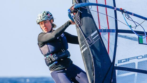 Linda Oprandi zeigte stark auf. © Sailing Energy