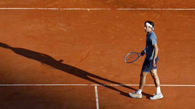 Lorenzo Musetti ist in Monte Carlo bereits ausgeschieden. © ANSA / SEBASTIEN NOGIER