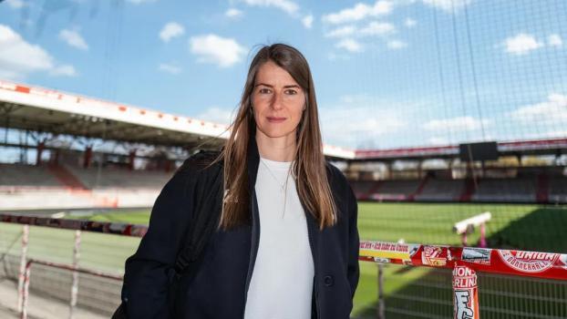 Marie-Louise Eta schreibt bei Union Berlin ein Stück Fußballgeschichte.