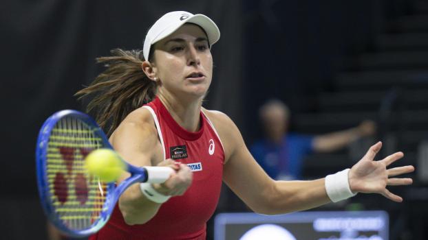 Marketa Vondrousova hat seit Jänner kein Turnier bestritten. © ANSA / PETER SCHNEIDER