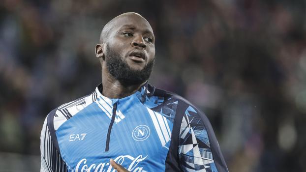 Romelu Lukaku hat in Neapel keinen leichten Stand mehr. © ANSA / SERENA CAMPANINI / Z38