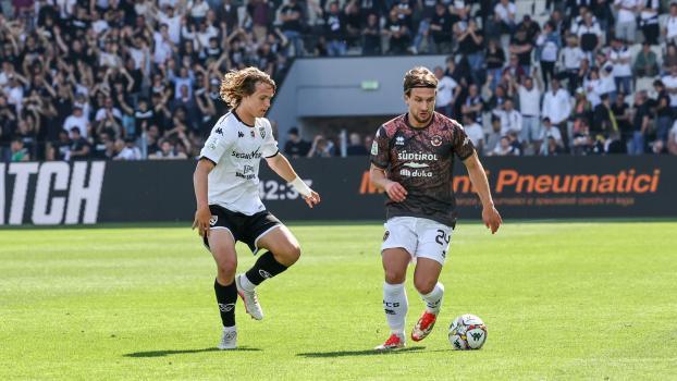 Simone Davi (rechts) & Co. kamen unter die Räder. © FC Südtirol