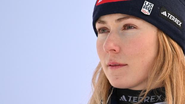 Ski-Superstar Mikaela Shiffrin. © APA/afp / JURE MAKOVEC