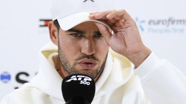 Superstar Carlos Alcaraz. © ANSA / Alejandro Garcia