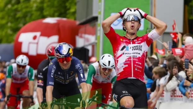 Tommaso Dati siegte in Innsbruck. © Tour of the Alps