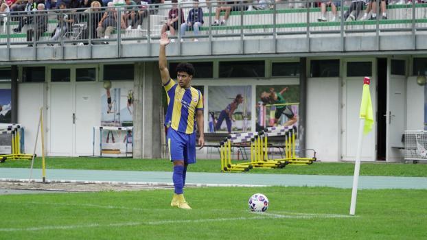 Yassine Buonuo erzielte zwei Tore.