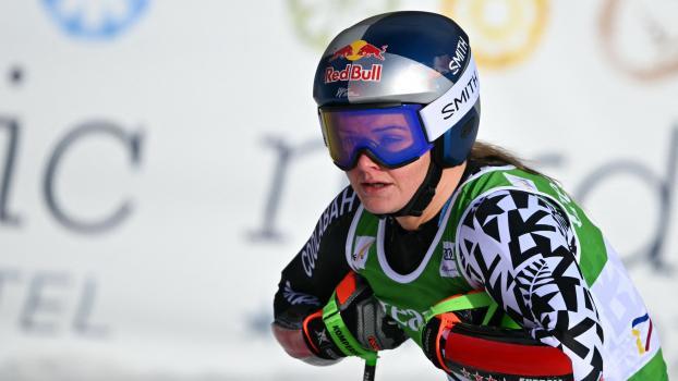 Alice Robinson opens a new chapter. © AFP / LIONEL BONAVENTURE