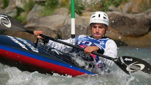 Am Wochenende findet der Kanuslalom in Meran statt.