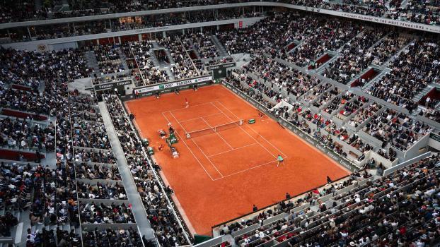 Bei den French Open brodelt es. © APA/afp / THIBAUD MORITZ