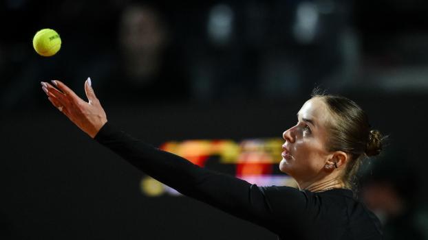 Elina Svitolina zog vergangene Nacht in Rom ins Endspiel ein. © ANSA / ALESSANDRO DI MEO