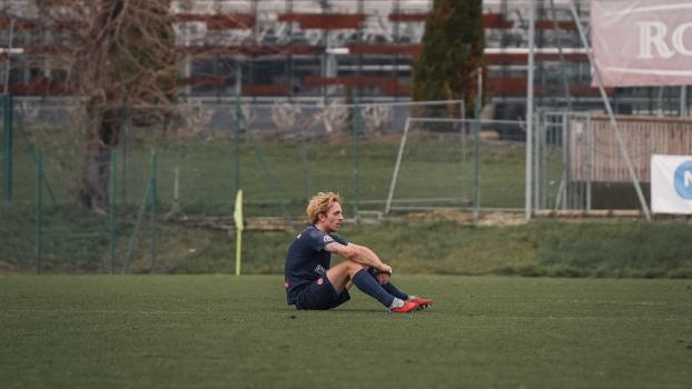 Michael Perathoner stieg mit Gröden in die Landesliga ab. © det