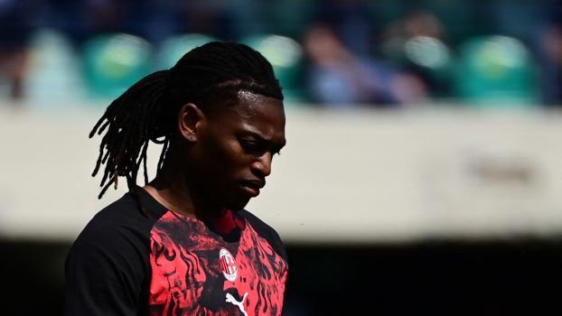 Rafael Leao kündigte seinen Abschied an. © APA/afp / PIERO CRUCIATTI